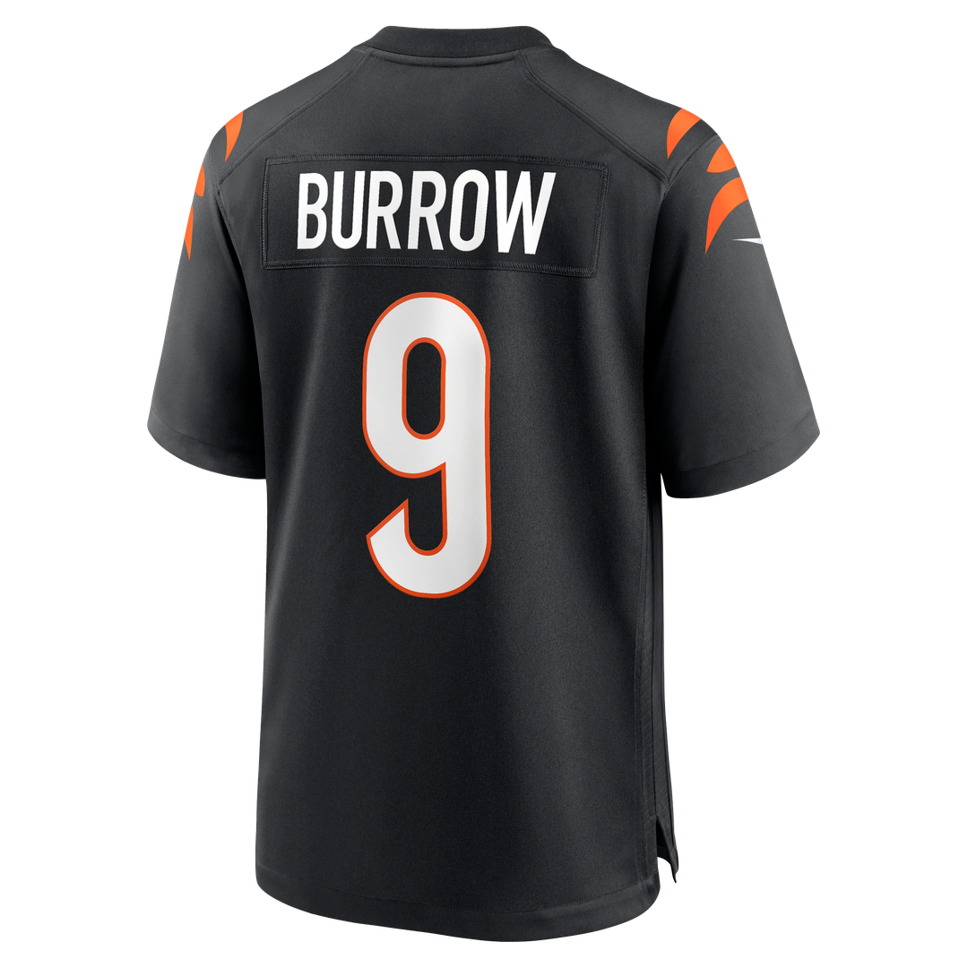 Cincinnati Bengals Joe Burrow Nike Player Game Jersey - Black