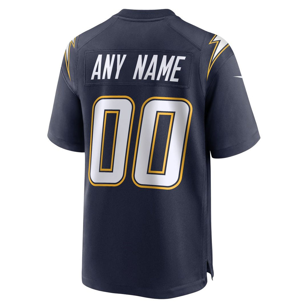 Los Angeles Chargers Nike Alternate Charger Power Game Custom Jersey - Gold
