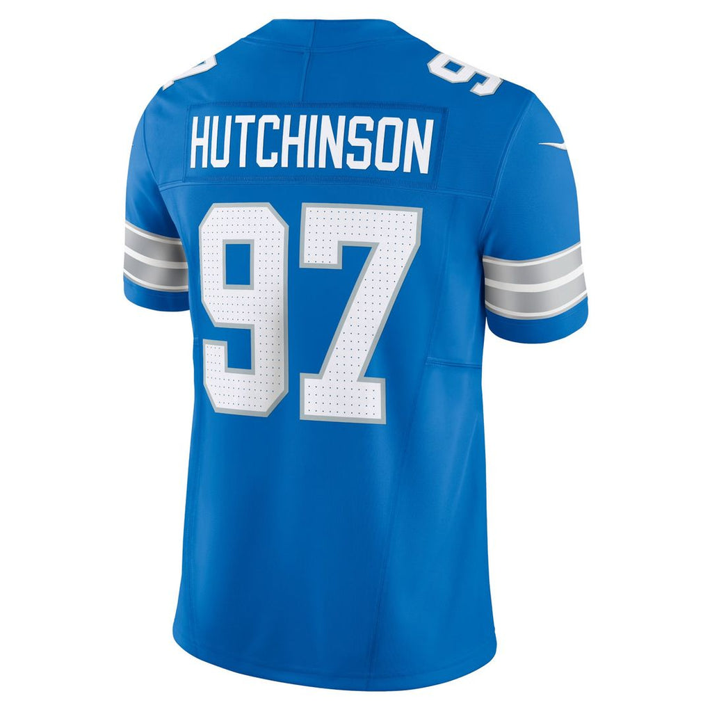 Detroit Lions Aidan Hutchinson Nike Team Vapor F.U.S.E. Limited Jersey - Blue