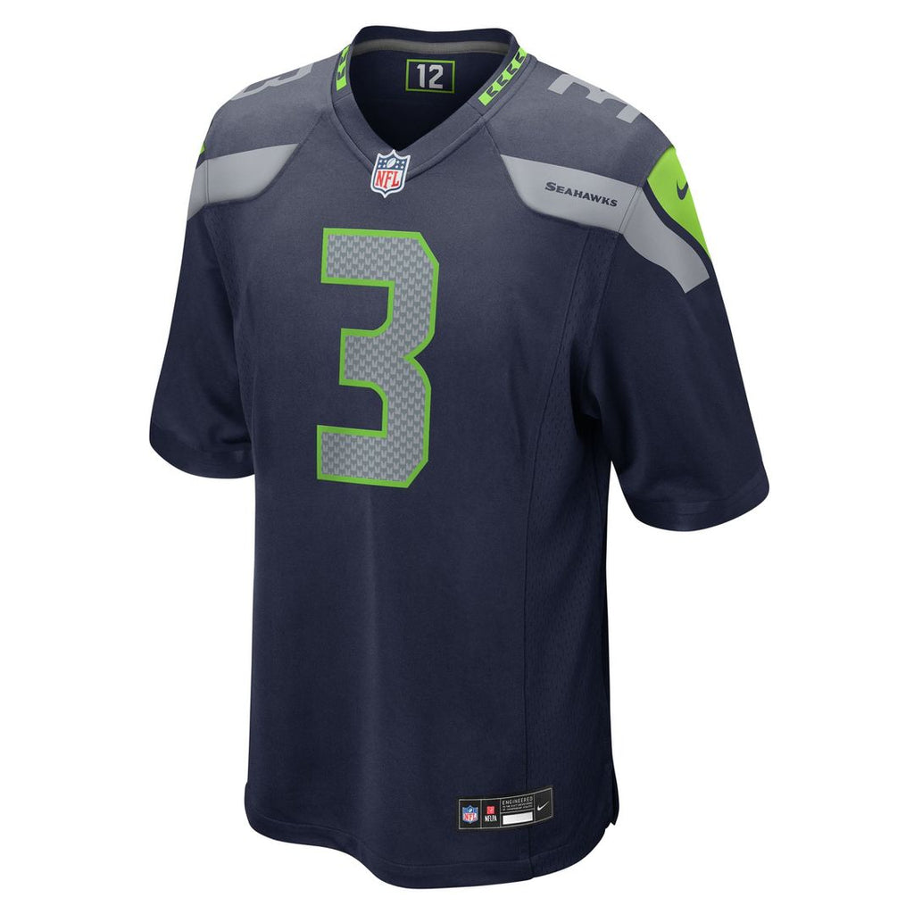 Seattle Seahawks Nick Emmanwori Nike Team Game Jersey - College Navy