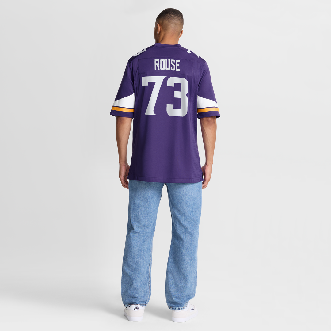 Minnesota Vikings Walter Rouse Nike Team Game Jersey - Purple