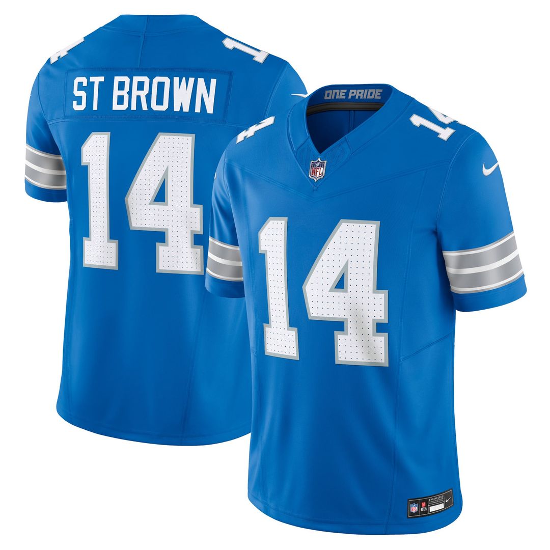 Detroit Lions Amon-Ra St. Brown Nike 2nd Alternate Vapor F.U.S.E. Limited Jersey - Black