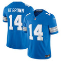 Detroit Lions Amon-Ra St. Brown Nike Vapor F.U.S.E. Limited Jersey - Blue