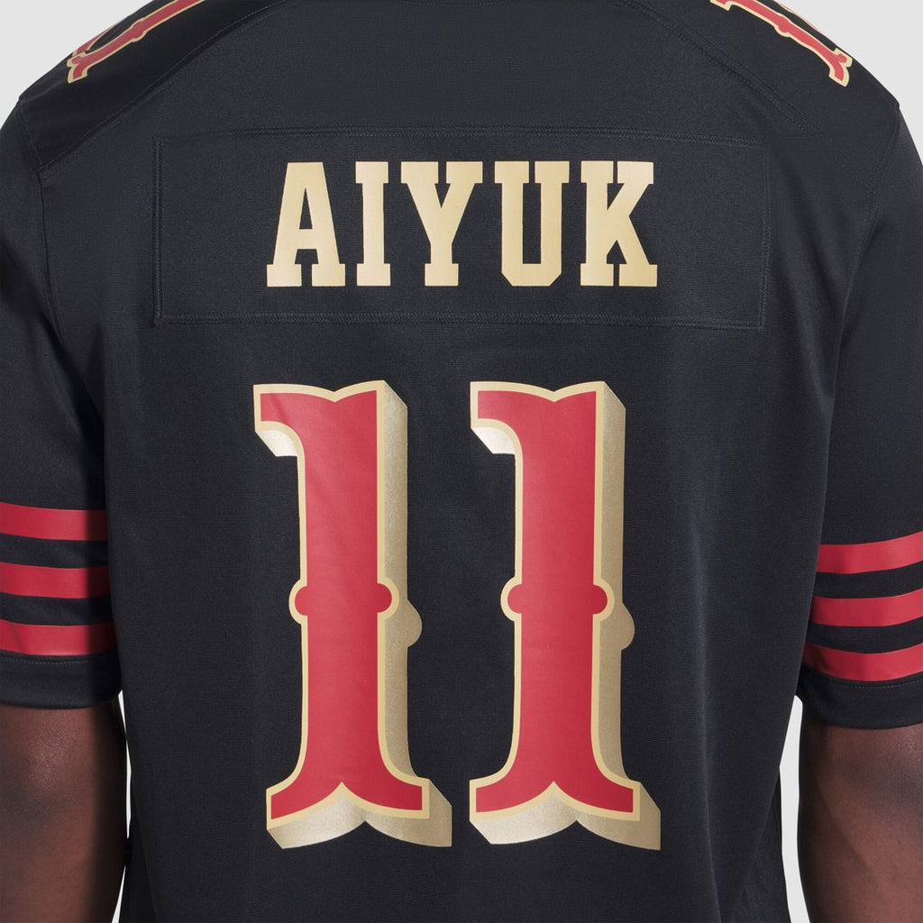 San Francisco 49ers Brandon Aiyuk Nike Rivalries Collection Game Jersey - Black