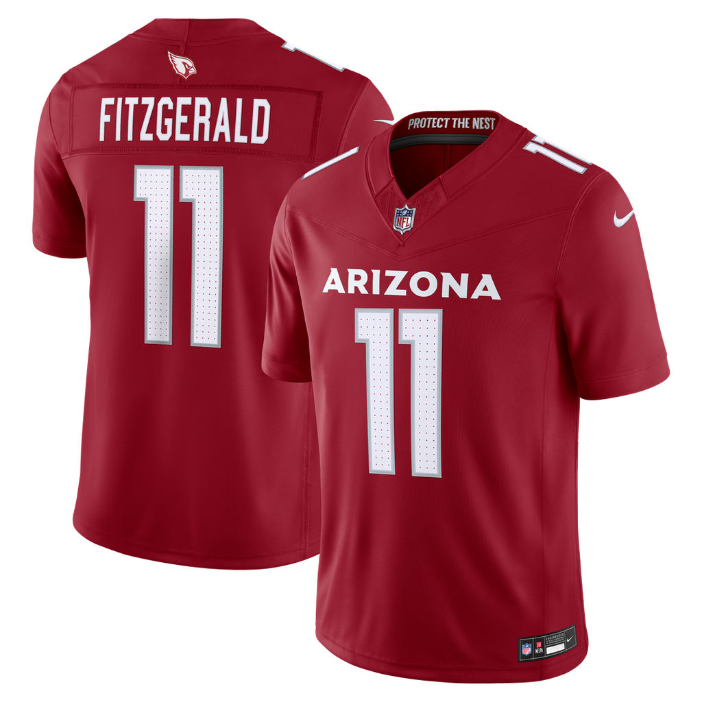 Arizona Cardinals Larry Fitzgerald Nike Vapor F.U.S.E. Stitched Retired Limited Jersey - Cardinal