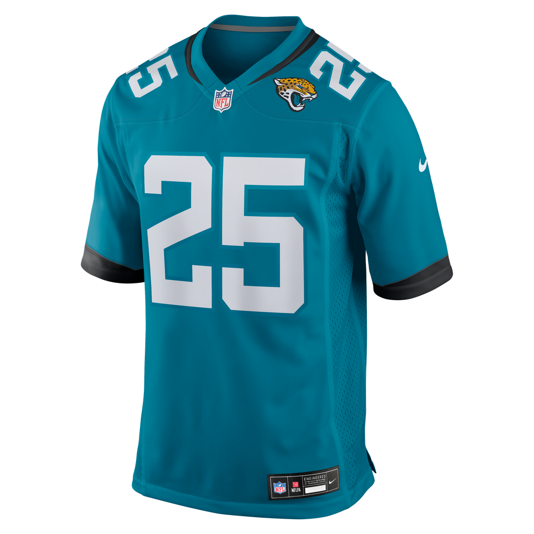 Jacksonville Jaguars Rayuan Lane III Nike Team Game Jersey - Teal