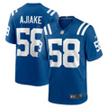 Indianapolis Colts Austin Ajiake Nike Game Jersey - Royal