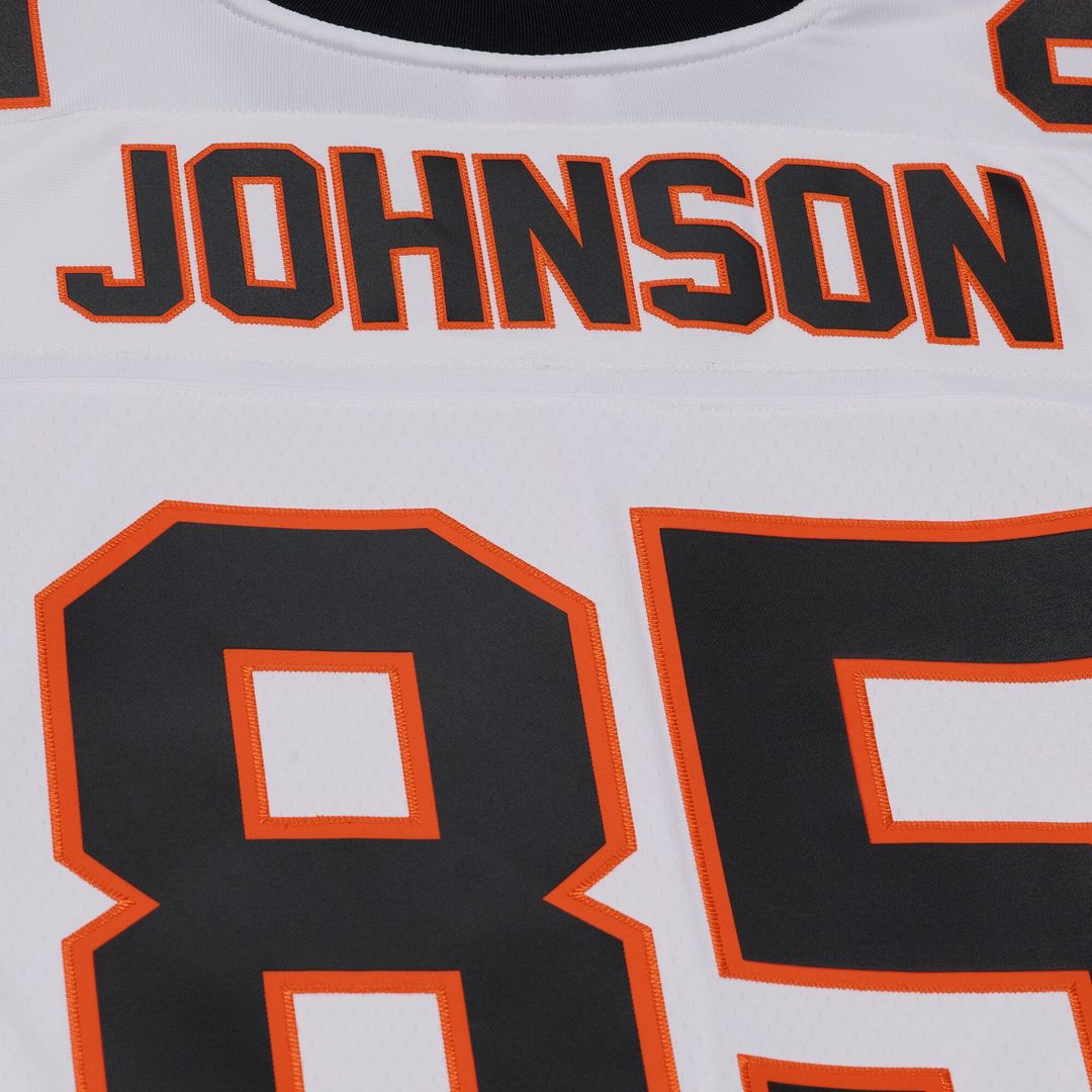 Cincinnati Bengals Chad Johnson Mitchell & Ness 2001 Legacy Replica Player Jersey - White