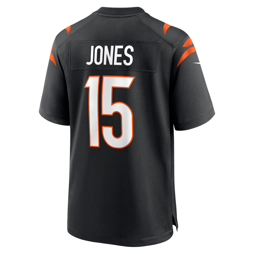 Cincinnati Bengals Charlie Jones Nike Team Game Jersey - Black