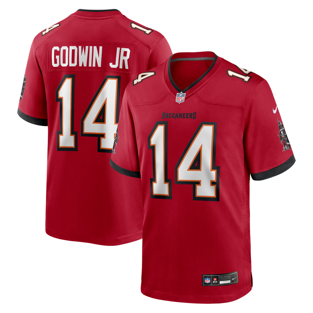 Tampa Bay Buccaneers Chris Godwin Jr. Nike Alternate Game Player Jersey - Orange