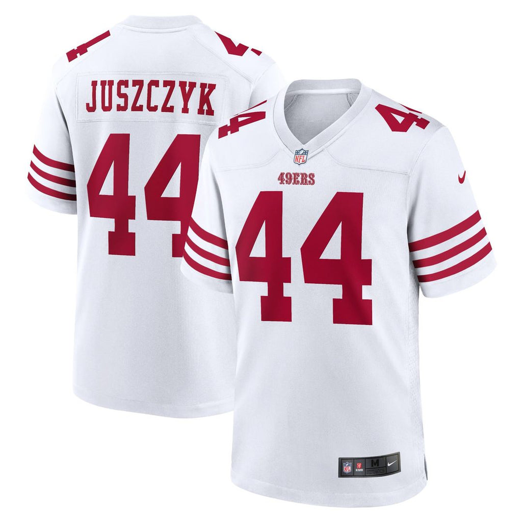 San Francisco 49ers Kyle Juszczyk Nike Player Game Jersey - White