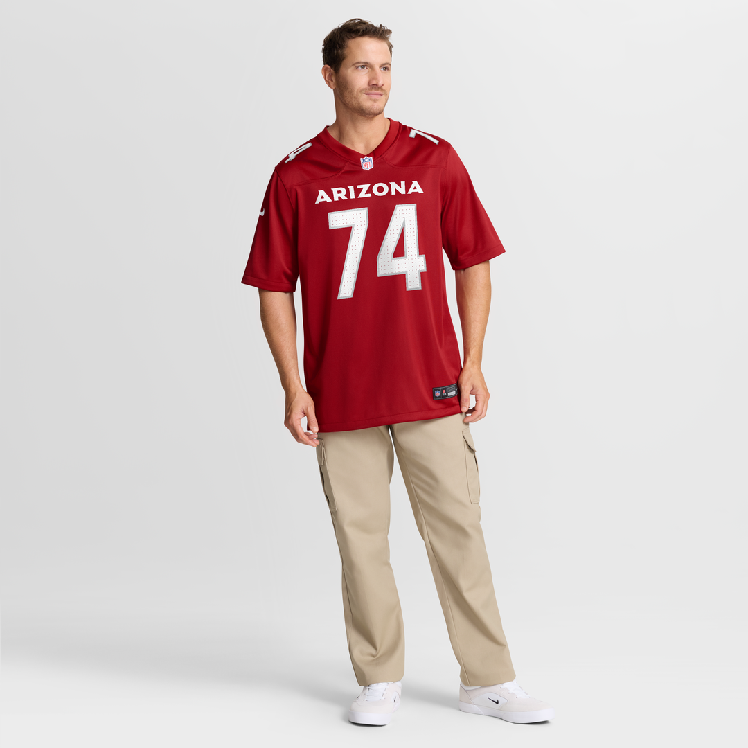 Arizona Cardinals Isaiah Adams Nike Team Game Jersey - Cardinal