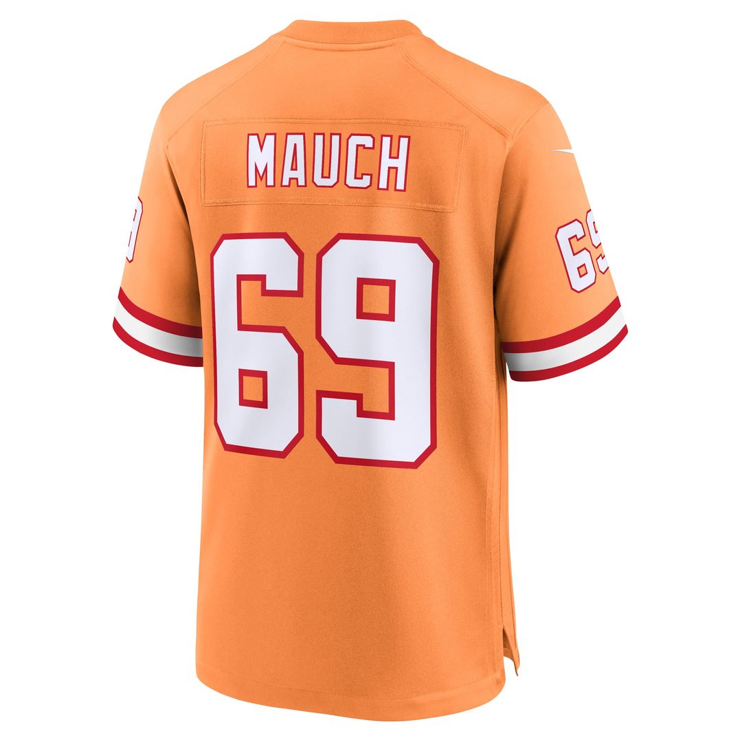 Tampa Bay Buccaneers Cody Mauch Nike Alternate Game Jersey - Orange