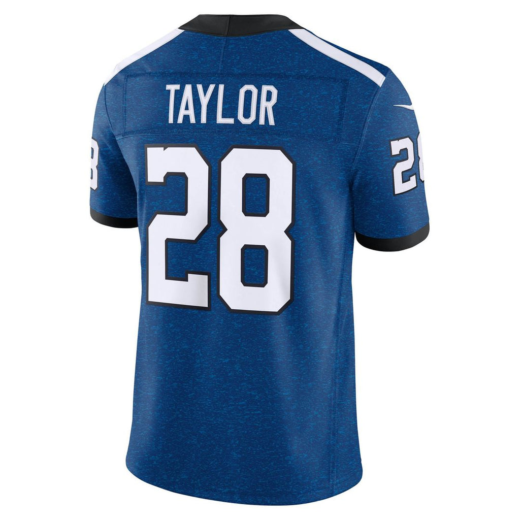 Indianapolis Colts Jonathan Taylor Nike Alternate Indiana Nights Vapor F.U.S.E. Stitched Limited Jersey - Royal