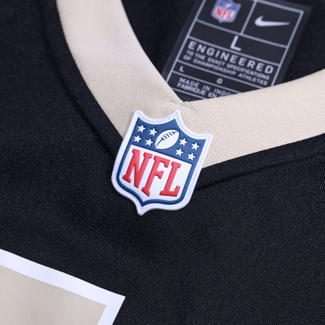 New Orleans Saints Pete Werner Nike Game Jersey - Black
