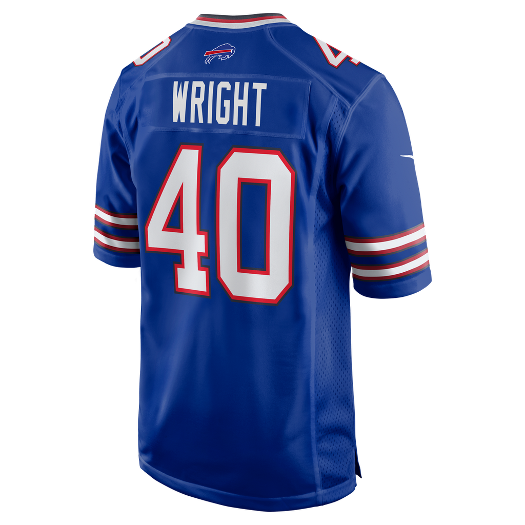 Buffalo Bills Matthew Wright Nike Team Game Jersey - Royal