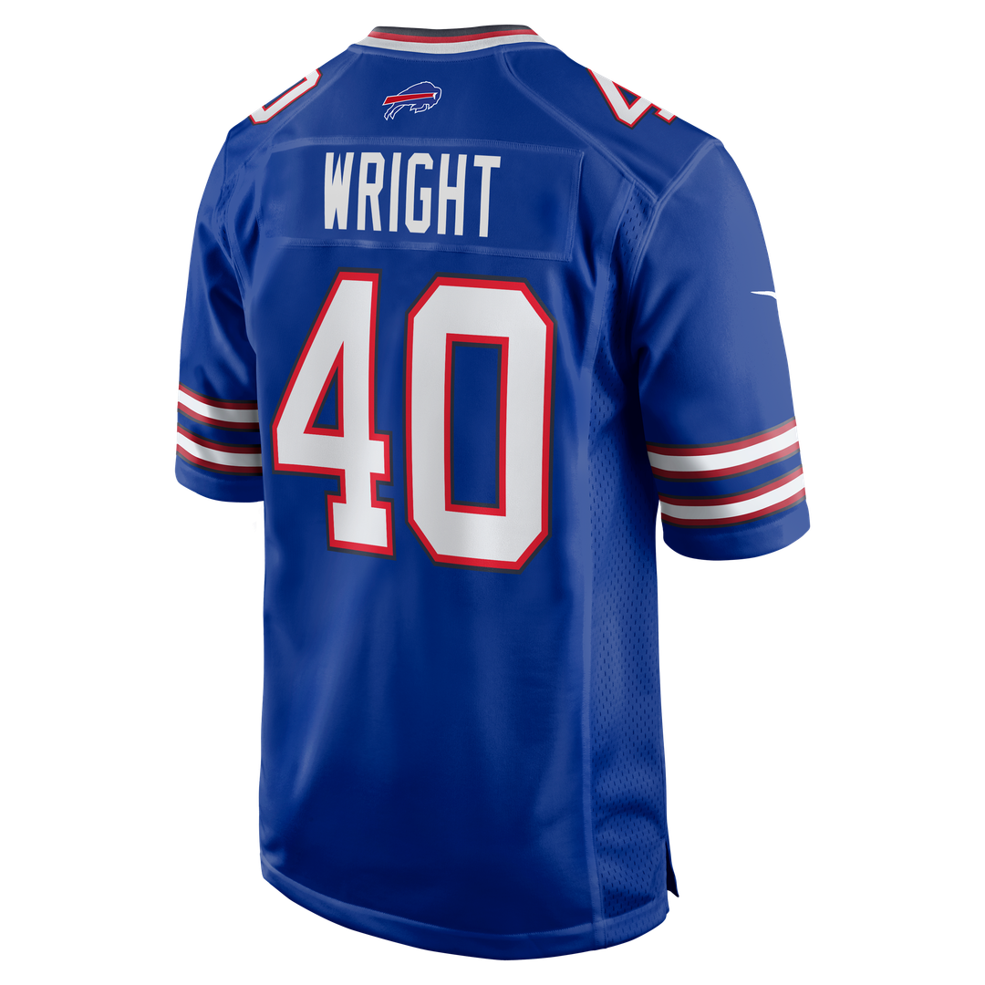Buffalo Bills Matthew Wright Nike Team Game Jersey - Royal