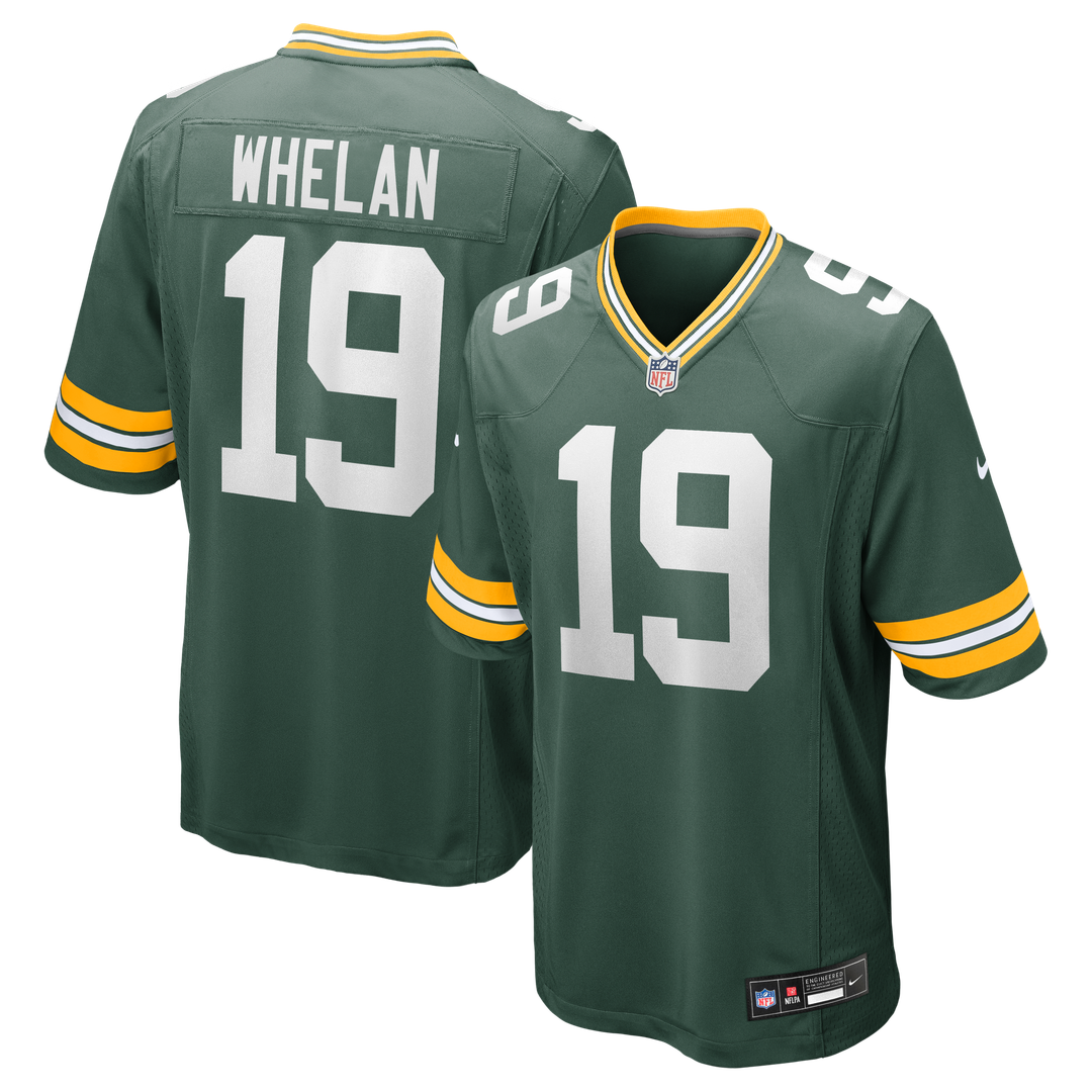Green Bay Packers Daniel Whelan Nike Game Jersey - Green