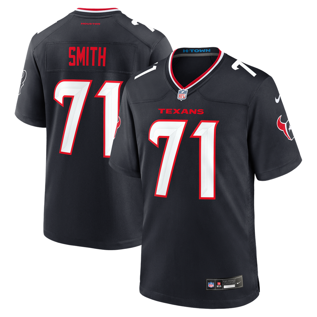 Houston Texans Braden Smith Nike Team Game Jersey - Navy