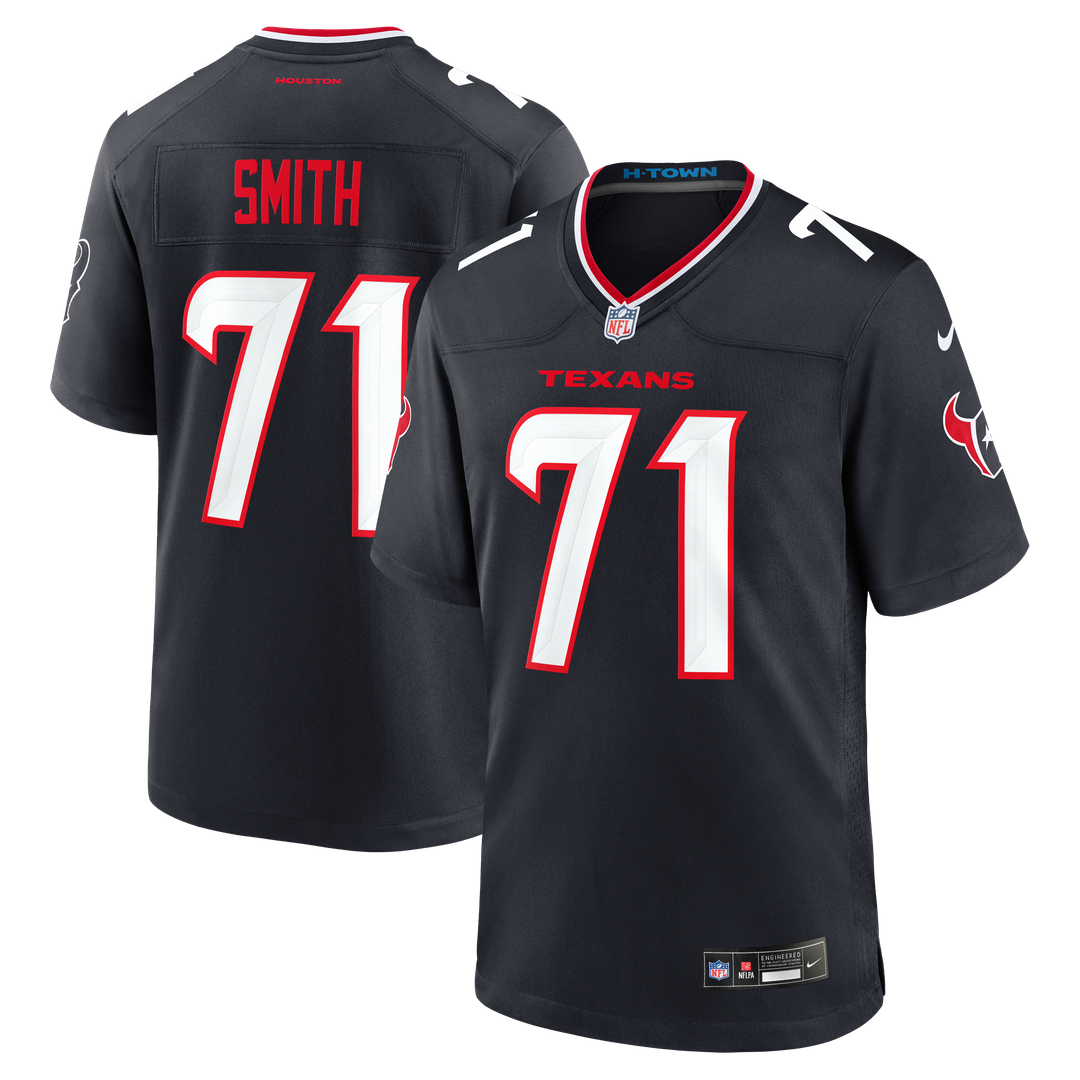 Houston Texans Braden Smith Nike Team Game Jersey - Navy
