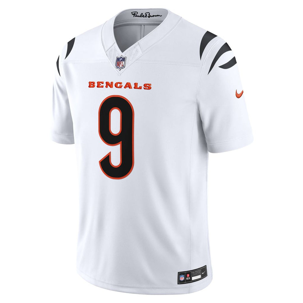 Cincinnati Bengals Joe Burrow Nike Team Vapor F.U.S.E. Stitched Limited Jersey - Black