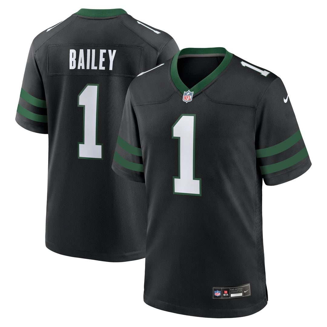 New York Jets David Bailey Nike Team Game Jersey - Green