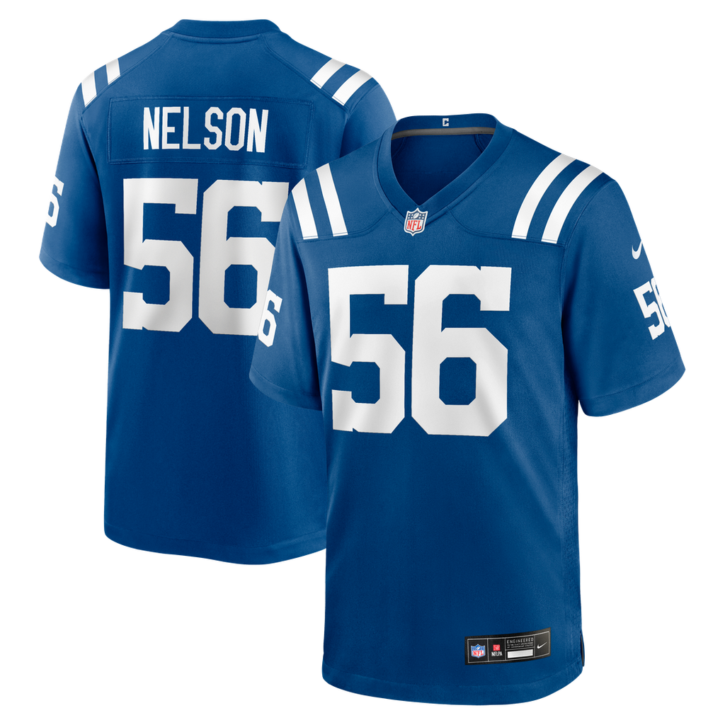 Indianapolis Colts Quenton Nelson Nike Game Player Jersey - Royal