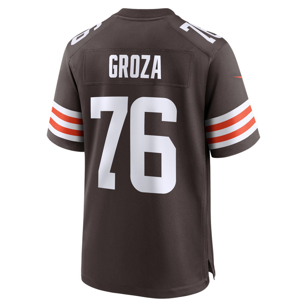 Cleveland Browns Lou Groza Nike Game Retired Player Jersey - Brown