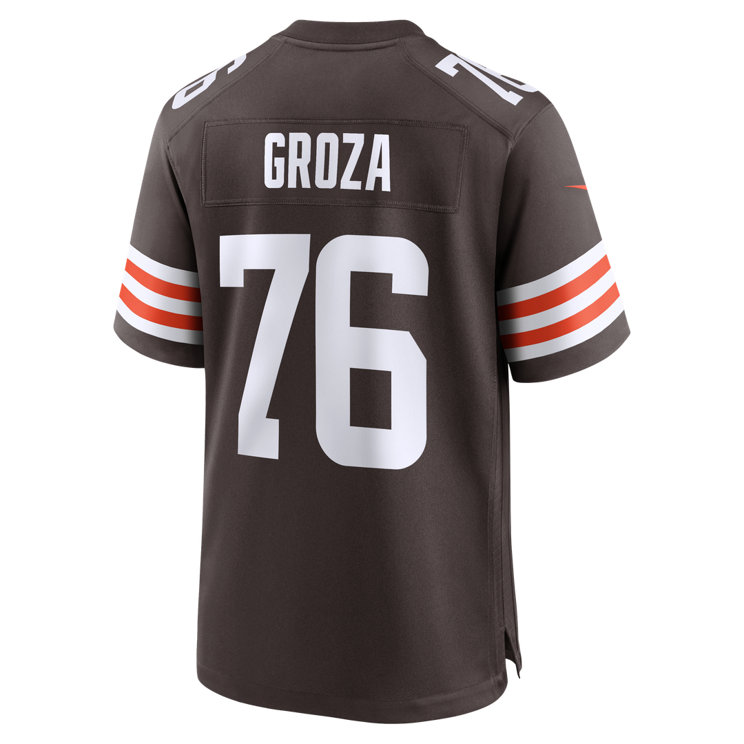 Cleveland Browns Lou Groza Nike Game Retired Player Jersey - Brown