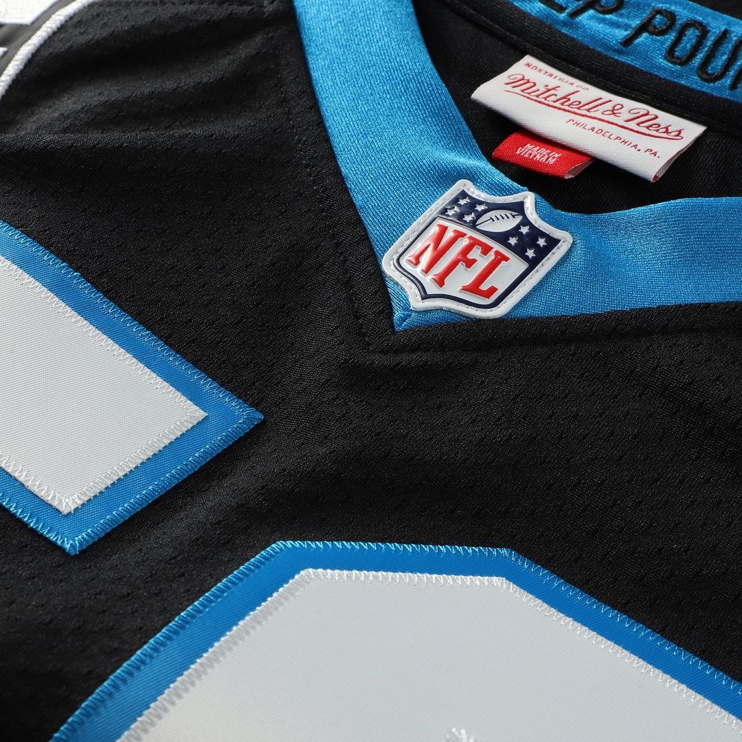 Carolina Panthers Luke Kuechly Mitchell & Ness 2013 Authentic Throwback Retired Player Jersey - Black