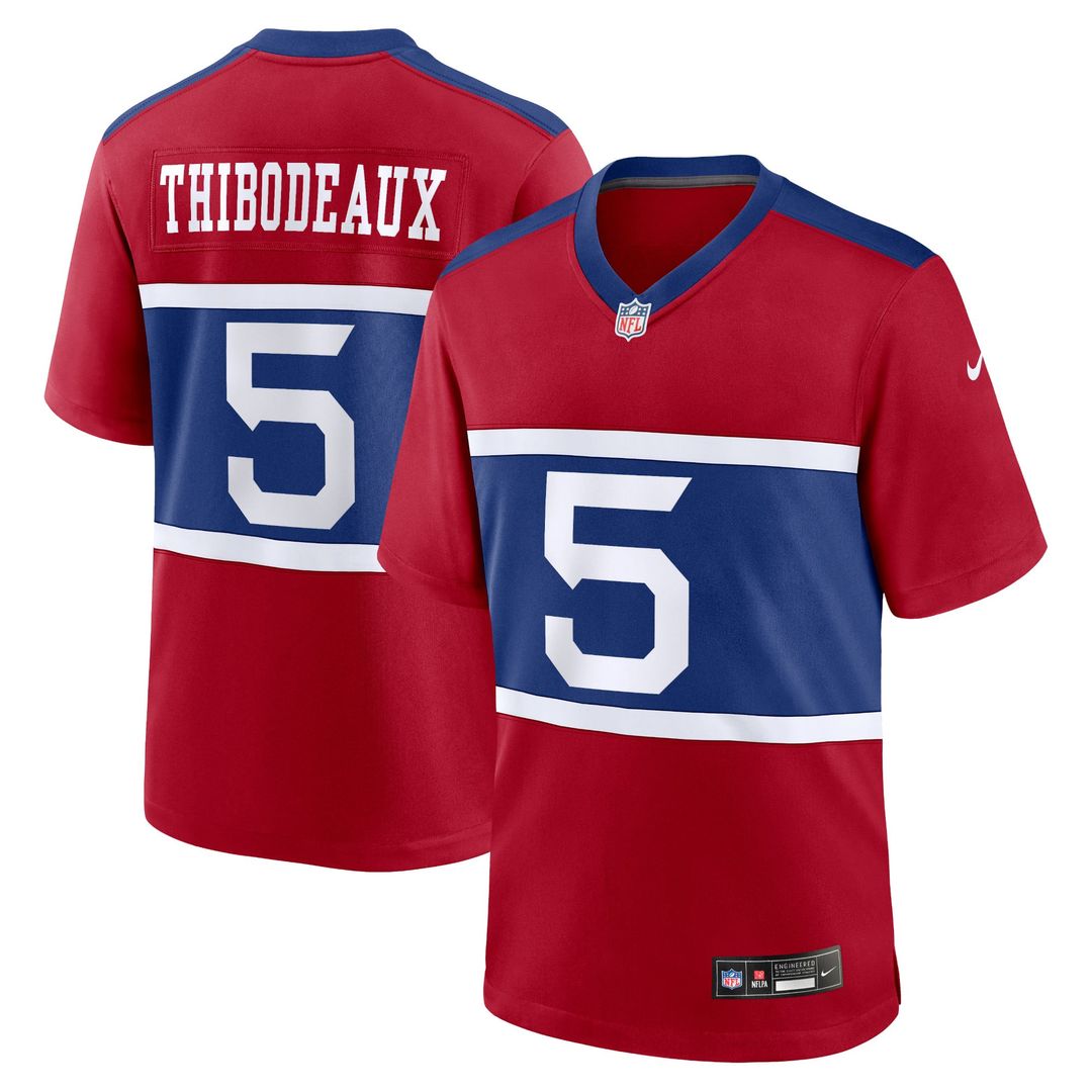 New York Giants Kayvon Thibodeaux Nike Alternate Player Game Jersey - Century Red