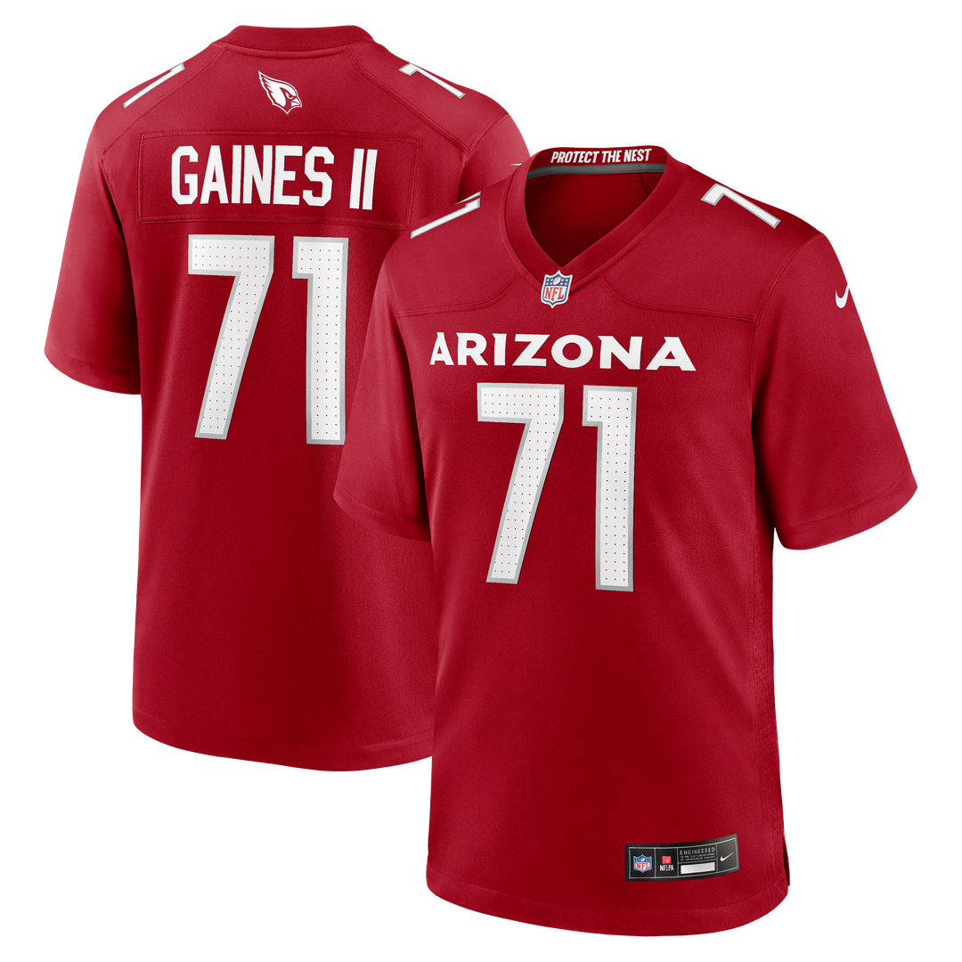 Arizona Cardinals Jon Gaines II Nike Team Game Jersey - Cardinal