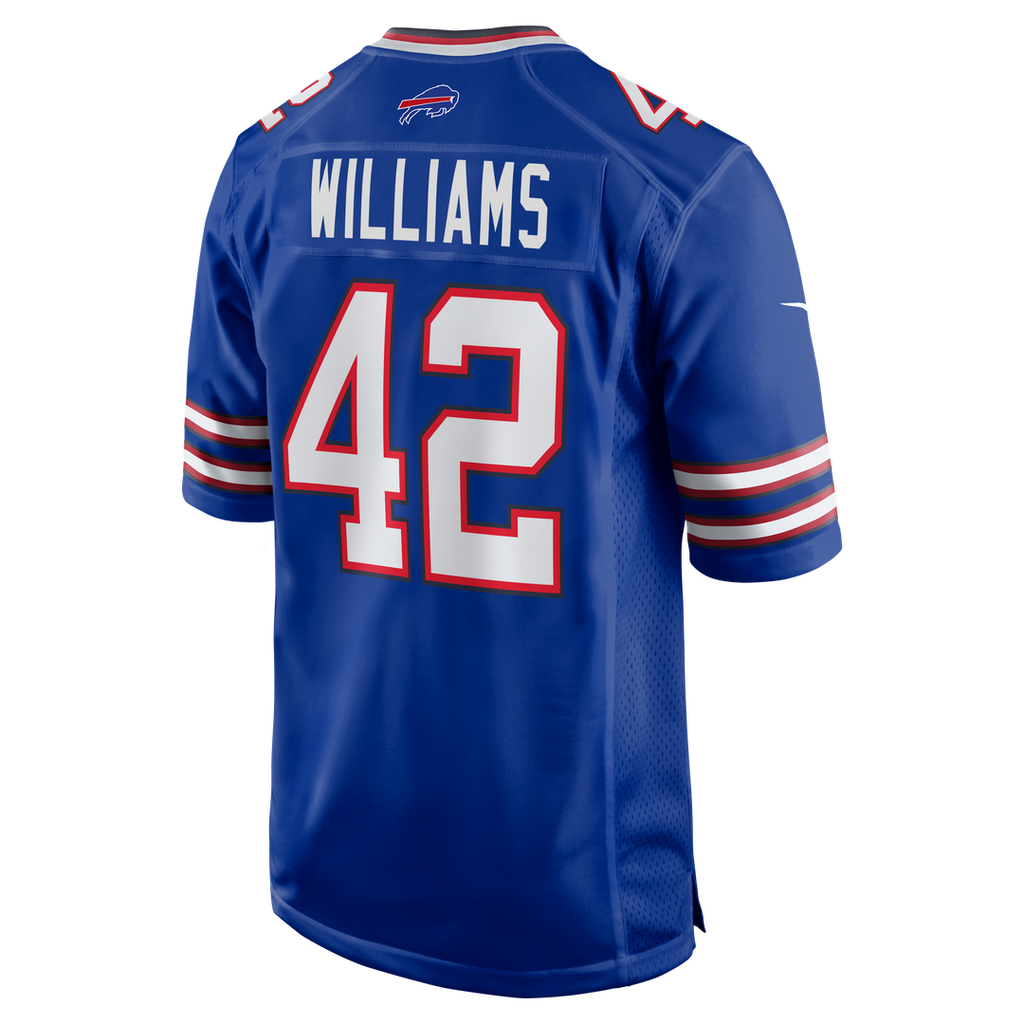 Buffalo Bills Dorian Williams Nike Home Game Jersey - Royal