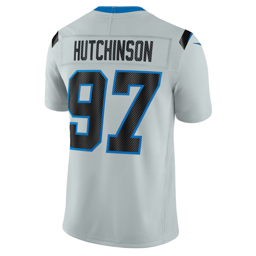 Detroit Lions Aidan Hutchinson Nike 2026 Rivalries Collection Stitched Limited Jersey - Silver