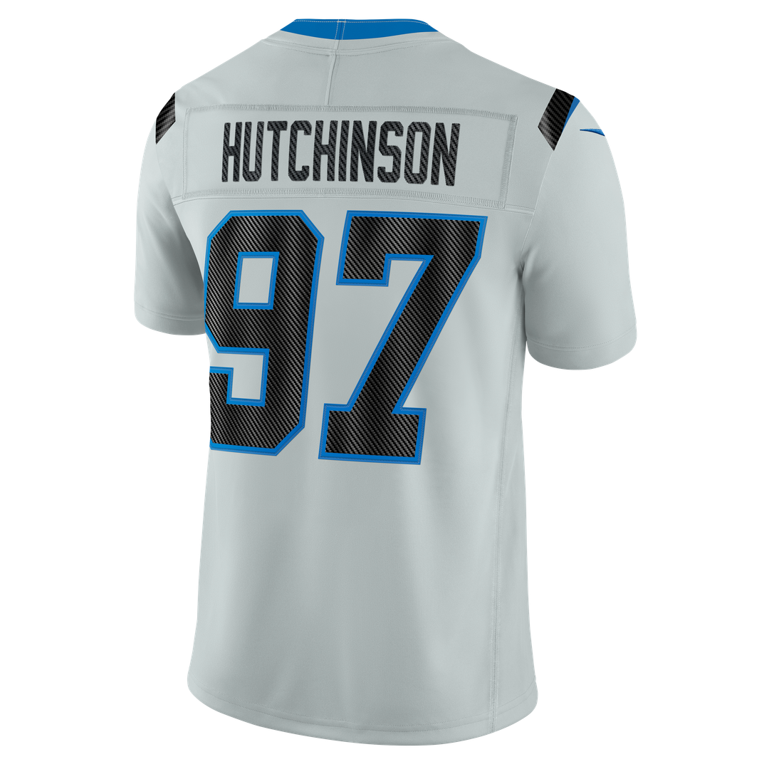 Detroit Lions Aidan Hutchinson Nike 2026 Rivalries Collection Stitched Limited Jersey - Silver