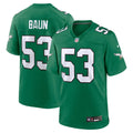 Philadelphia Eagles Zack Baun Nike Alternate Game Jersey - Kelly Green