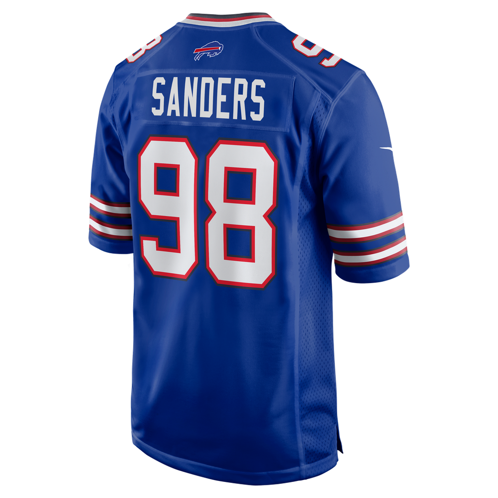 Buffalo Bills T.J. Sanders Nike Team Game Jersey - Royal