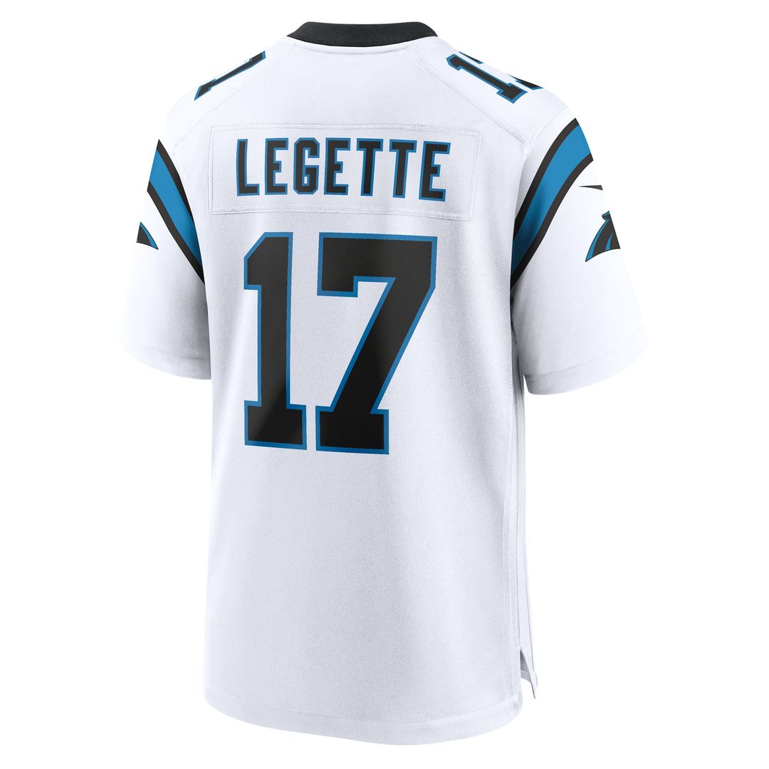 Carolina Panthers Xavier Legette Nike Game Jersey - White