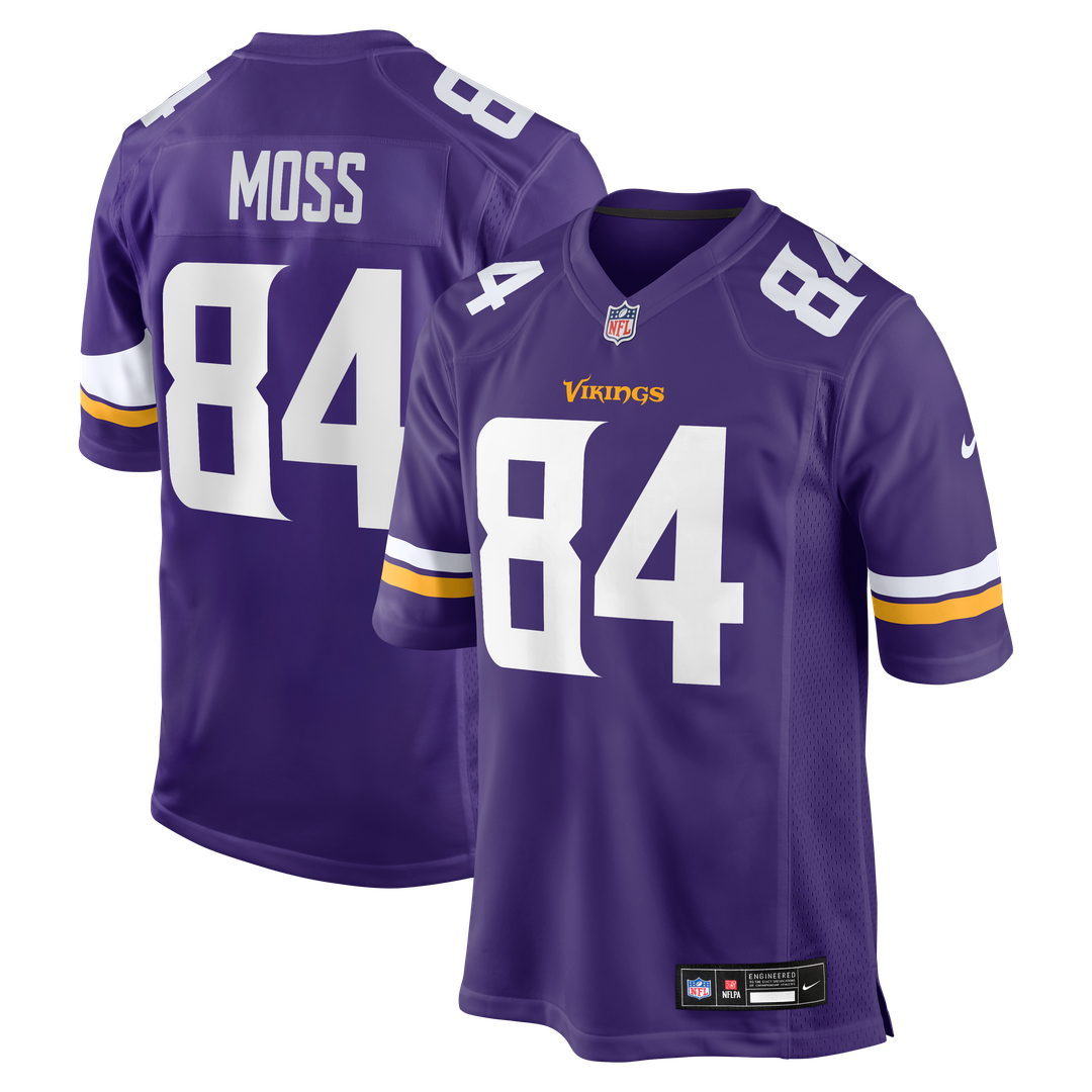 Minnesota Vikings Randy Moss Nike Game Retired Player Jersey - Purple