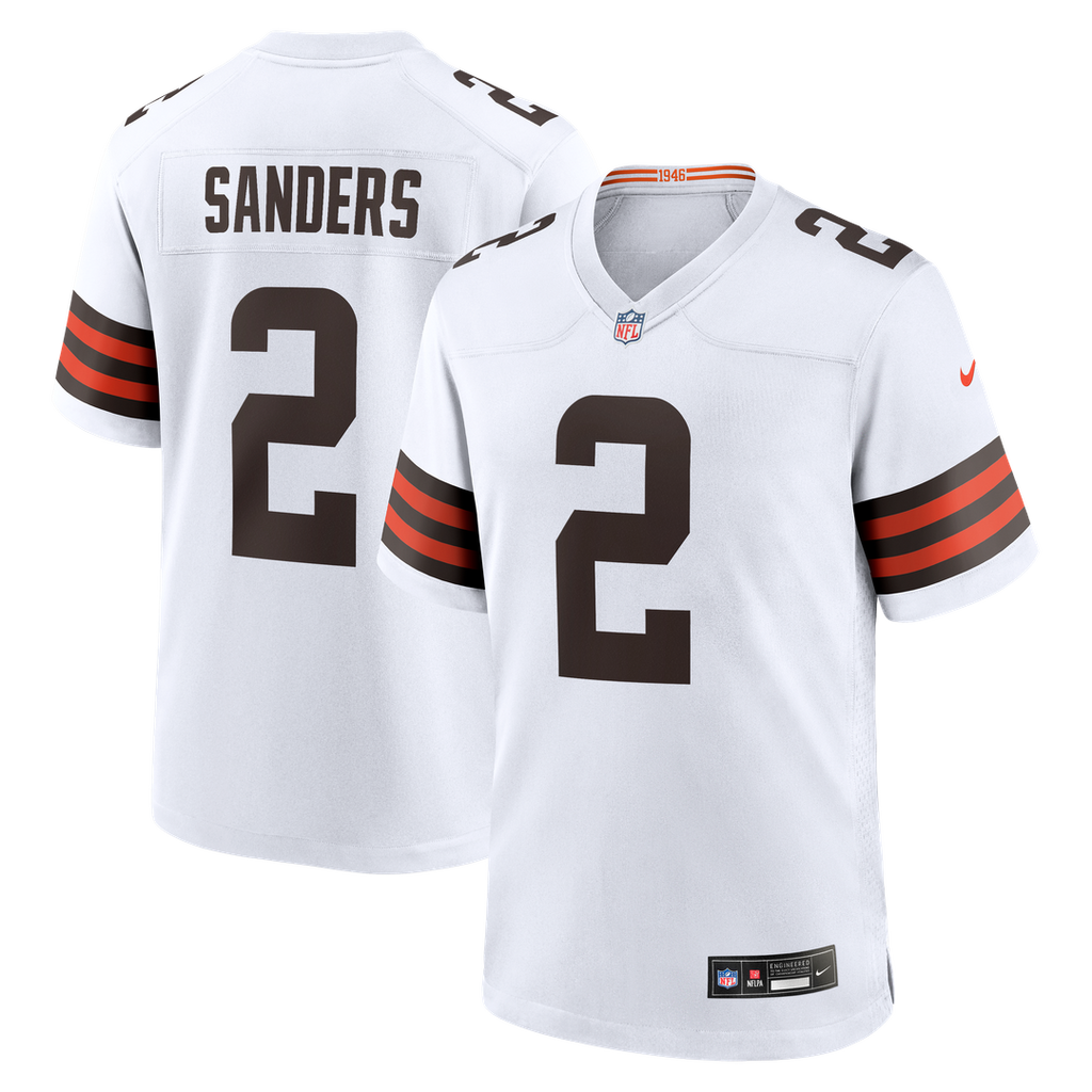 Cleveland Browns Shedeur Sanders Nike Game Jersey - Brown