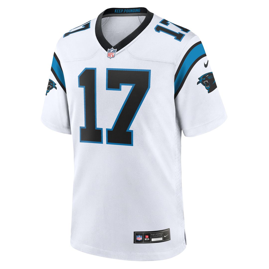 Carolina Panthers Xavier Legette Nike Game Jersey - White