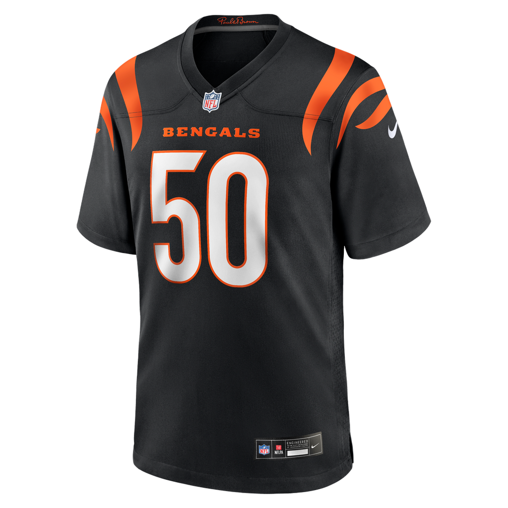 Cincinnati Bengals Shaka Heyward Nike Team Game Jersey - Black