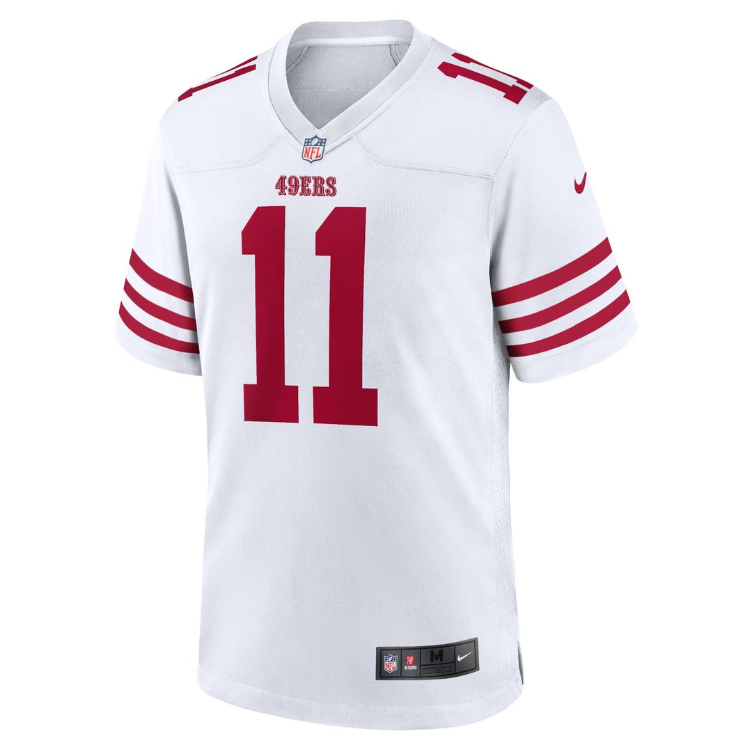 San Francisco 49ers Brandon Aiyuk Nike Team Player Game Jersey - Scarlet