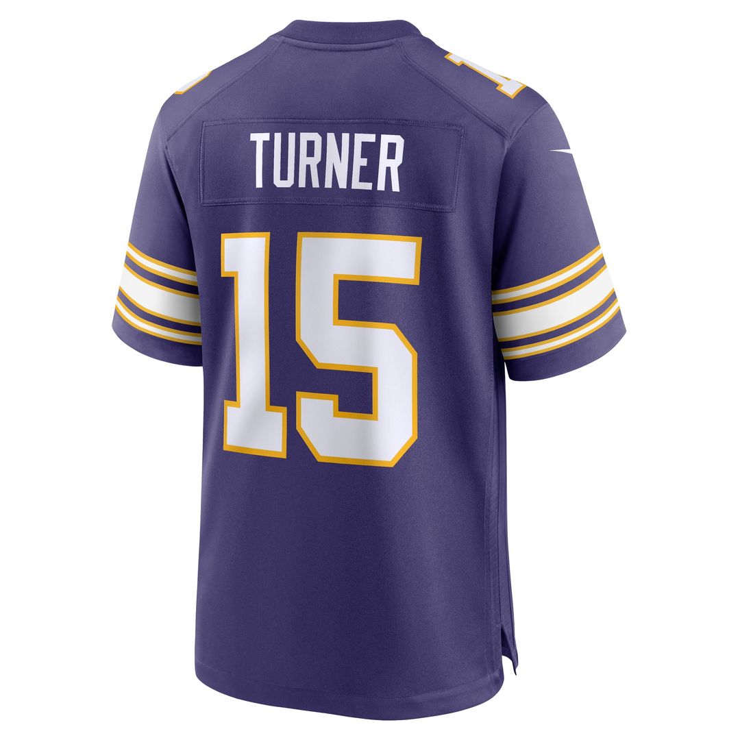 Minnesota Vikings Dallas Turner Nike Game Jersey - White
