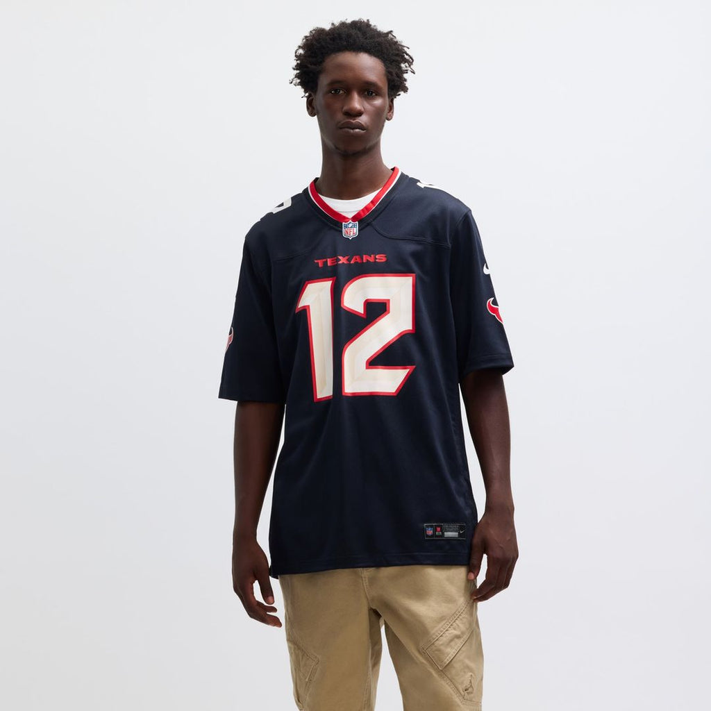 Houston Texans Nico Collins Nike Game Jersey - Navy