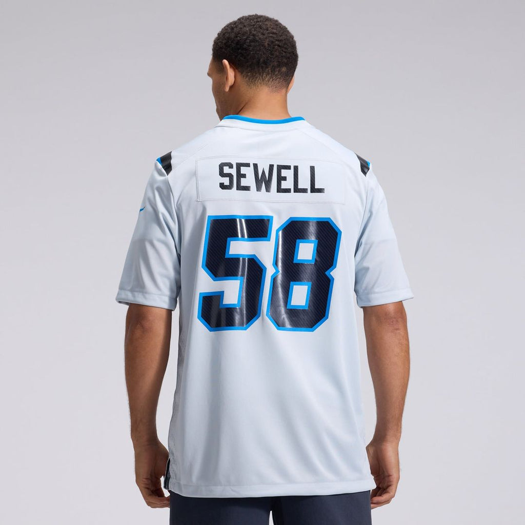 Detroit Lions Penei Sewell Nike 2026 Rivalries Collection Game Jersey - Silver