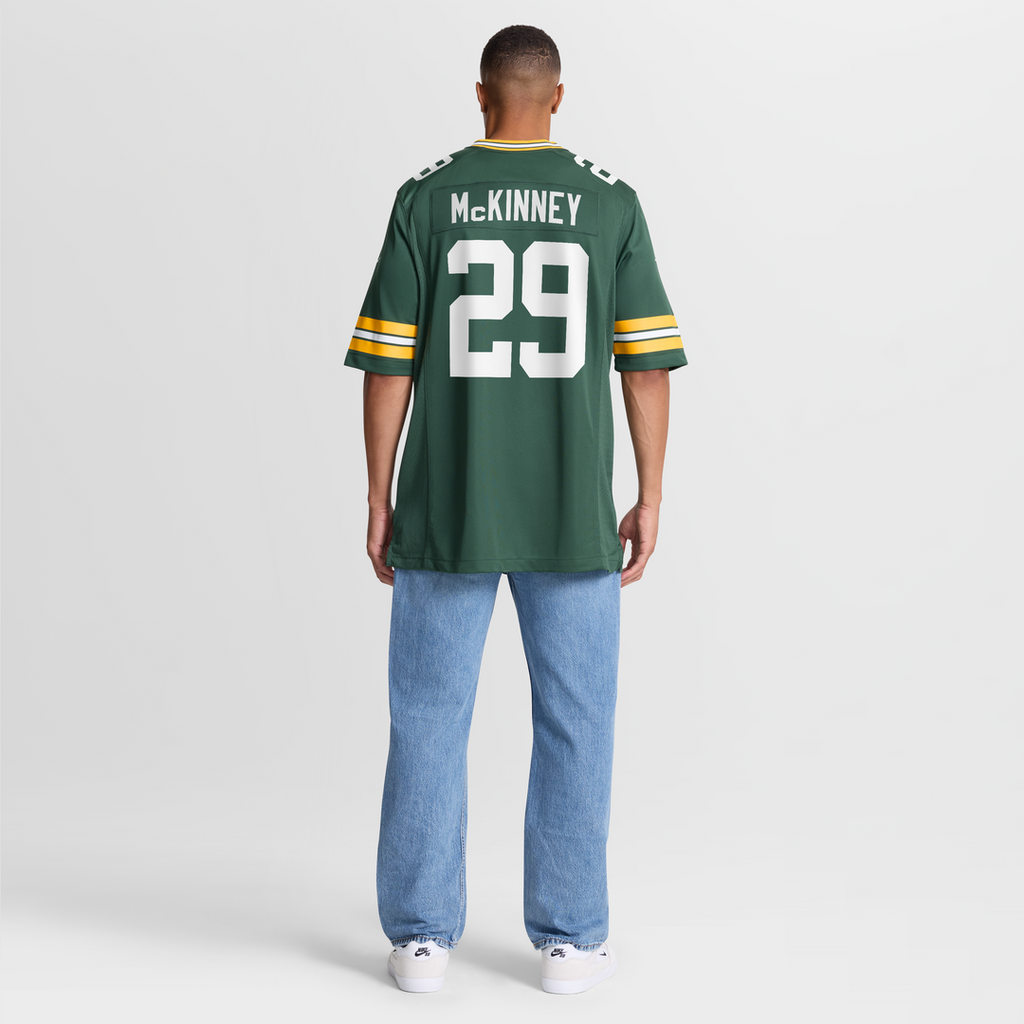 Green Bay Packers Xavier McKinney Nike Team Game Jersey - Green