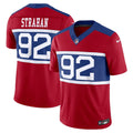 New York Giants Michael Strahan Nike Alternate Vapor F.U.S.E. Retired Player Limited Jersey - Century Red