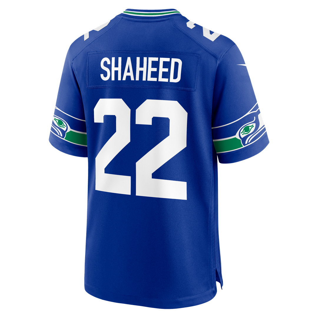 Seattle Seahawks Rashid Shaheed Nike Alternate Game Jersey - Royal