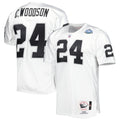 Las Vegas Raiders 2002 Charles Woodson Mitchell & Ness Authentic Throwback Retired Player Jersey - White